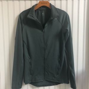 Champion Long Line Athletic Zip Up Jacket